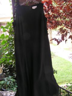 DANNY & NICOLE black dress sleeveless   Size 18W