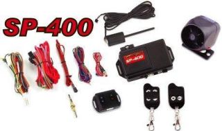 New Crimestopper SP 400 Car Alarm Remote Start System