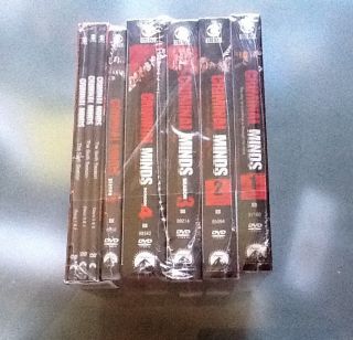 Criminal Minds Seasons 1 6 New SEALED DVD 2011 36 Disc Set