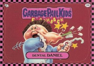 Garbage Pail Kids Flashback Dental Daniel 39B Pink
