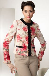 Dolce&Gabbana Floral Print Jacquard Jacket