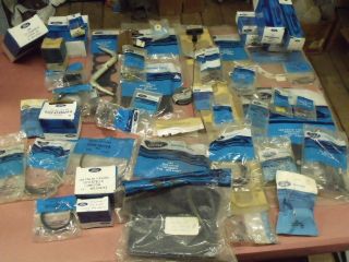 NOS FORD PASSENGER CAR TRUCK OEM PARTS LOT, OVER 50 INDIVIDUAL ITEMS
