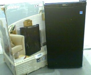 Danby DCR88BLDD 3.2 Cu. Ft. Designer Compact Refrigerator   Black