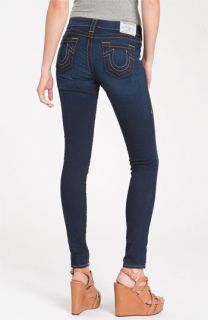 True Religion Brand Jeans Halle Skinny Stretch Jeans (Lonestar Wash)