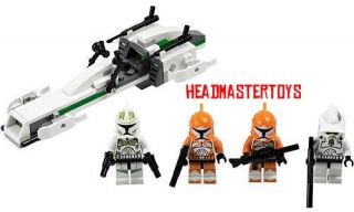 Star Wars Clone Wars Lego 7913 Clone Trooper Battle Pack New Figs