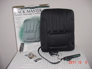  Master Back Luxury Massage Cushion with Heat LSS 6 Massager