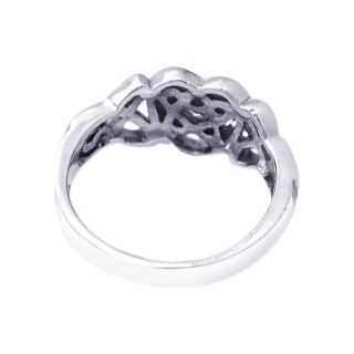 rings plain cute celtic knot heart sterling silver ring 7