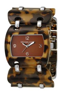 Michael Kors Ladies Resin Link Stainless Steel Watch