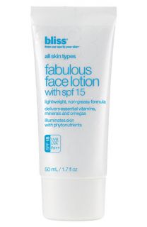bliss® Fabulous Face Lotion SPF 15