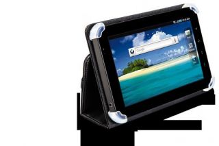 Cyber Acoustics Black Leather Cover Case for Samsung Galaxy Tab 7 New