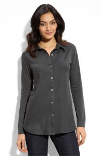 Eileen Fisher Long Sleeve Jersey Shirt