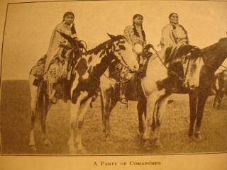 Tales of The Tepee RARE 1920 Indian Cherokee Creek COMANCHE Fox