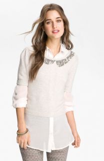 Free People City Of Dreams Embellished Sweater