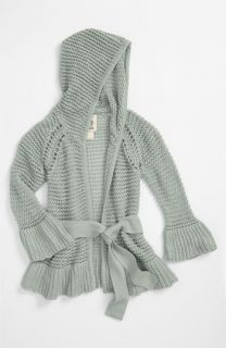 Peek Liz Hooded Wrap Sweater (Toddler, Little Girls & Big Girls)