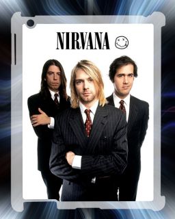 Nirvana Kurt Cobain Dave Grohl Hard Back Case Cover for iPad2 iPad 2