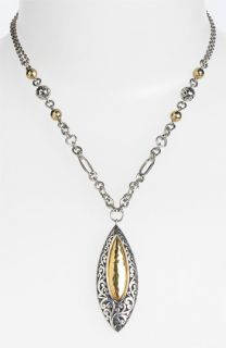 Lois Hill Marquise Statement Pendant Necklace