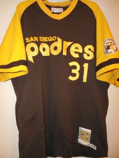 Dave Winfield San Diego Padres Mitchell Ness M N Throwback Jersey 52