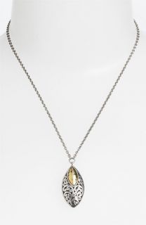Lois Hill Marquise Pendant Necklace