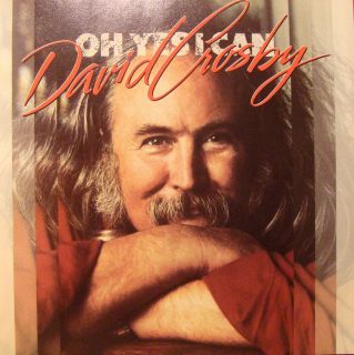 David Crosby Oh Yes I Can CD 1988 Original A M Records Version