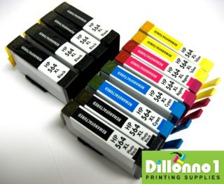 12 Pack Ink Cartridges Fits HP 564 564XL HP564 Printer