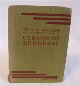 1939 Cyrano de Bergerac Play Format by Edmond Rostand