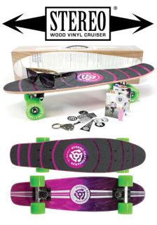 Stereo Vinyl Wood Cruiser Banana Board Skateboard Mini Crusier Choose