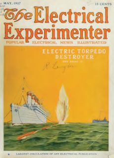 The Electrical Experimenter Science Invention Magazine 24 Issues Books