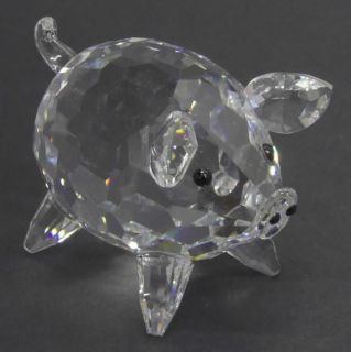 manufacturer swarovski pattern crystal figurine piece pig large size 3