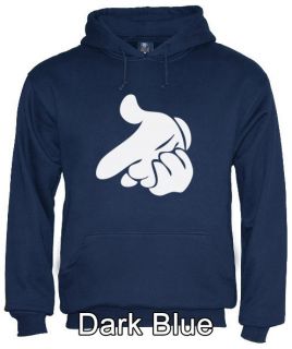 Drake Mouse Hoodie YMCMB Hands YOLO Inspired Cartoon Hip Hop