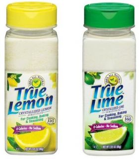 True Lemon & Lime Crystallized Citrus   10.7oz Canister
