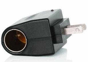 New CTA Digital AC to 12V DC 500mA Cigarette Lighter Converter Quick