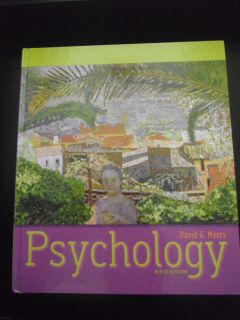 Psychology by David G Myers 2010 Ninth Edition