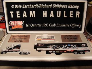Dale Earnhardt Team Hauler R C C A 10 000 N O s Nice