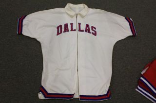 Rich Niemann 1971 72 ABA Dallas Chaparrals Game Used Warm Up Jacket