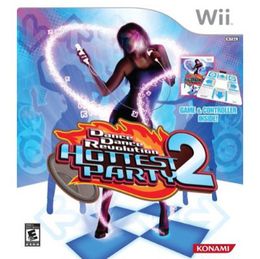 dance dance revolution hottest party 2 for the nintendo wii game is in