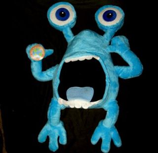 DanDee Collector Edition Plush Screaming Monster Stalk Eyes Blue 18