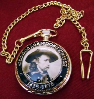 George Custer Pocket Watch 7th Cavalry Little Bighorn
