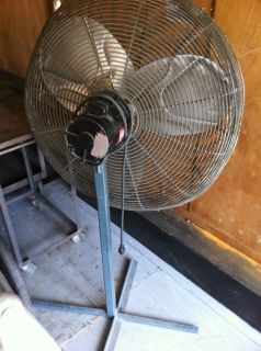 Dayton 30 Pedestal Fan Air Circulator Cooler Blower