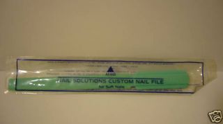 Avon Nail Solutions Custom Nail File for Soft Nails New