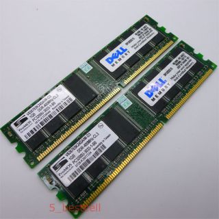 2GB (2x1GB) PC3200 400Mhz DDR 400 184pin Desktop RAM Memory Low