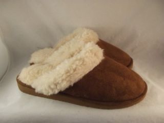 Dawgs Doggers Faux Fur Fleece Lined Shoes Scuffs Slippers Mens