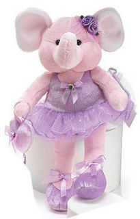  Ballerina Plush Stuffed Animal 9 Purple Tutu Dance Gift Dancer