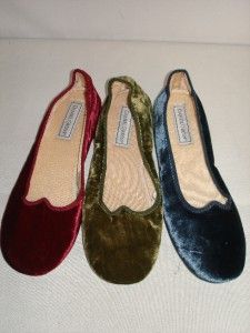 DANIEL GREEN Nina Womens Velvet Bedroom Slippers House Shoes