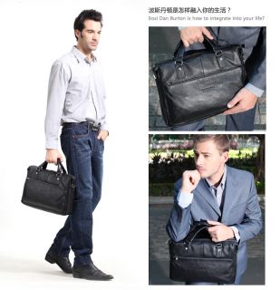 Mens Genuine Leather Bag Shoulder Purse Messenger Laptop Tote Handbag