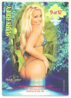 mary riley hawaii fx insert card 9 benchwarmer gold 2003 nice hawaii