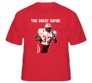 Ron Dayne The Great Dayne Wisconsin Football T Shirt