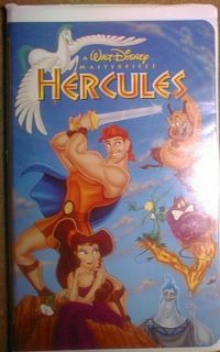 Hercules Walt Disney VHS Danny DeVito Donovan Clamshell