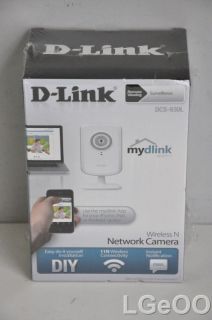 New D Link DCS 930L Mydlink Enabled Wireless N Network Camera White