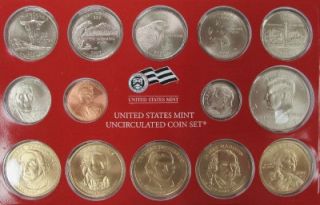 2007 Uncirculated Mint Set 28 Coins Total Great Birth Year Gift