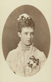 Princess Dagmar (later Empress Mariia Feodorovna) head and shoulders